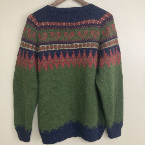 Aplaca Connection Hand Knit Wool Sweater Women’s One Size Cardigan Pattern - Picture 2 of 10